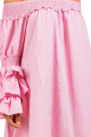 Chill Ruffled Dress