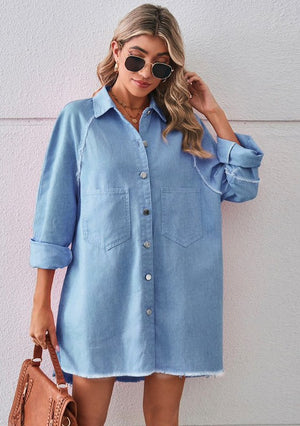 Open image in slideshow, Denim Dress
