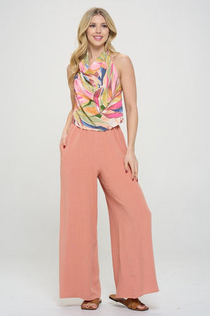 Tropical Halter Top