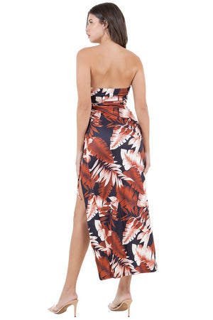 Tropical Maxi Dress