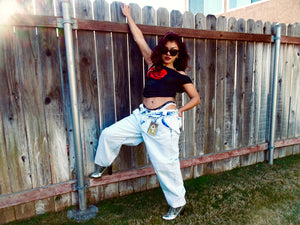 Slouch Denim Jeans