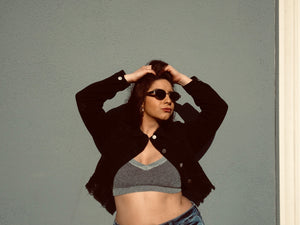 Cropped Denim Jacket