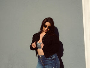 Cropped Denim Jacket