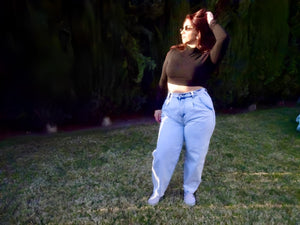 Slouch Denim Jeans