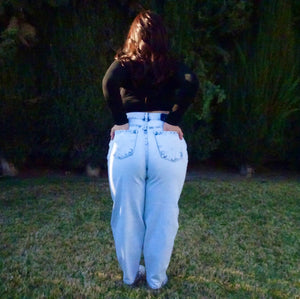 Slouch Denim Jeans