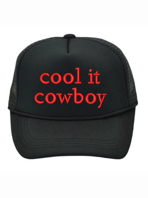 Open image in slideshow, Cool It Cowboy Snapback
