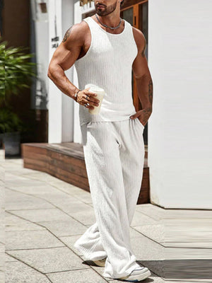 Open image in slideshow, 2-Piece Tank &amp; Trouser Set

