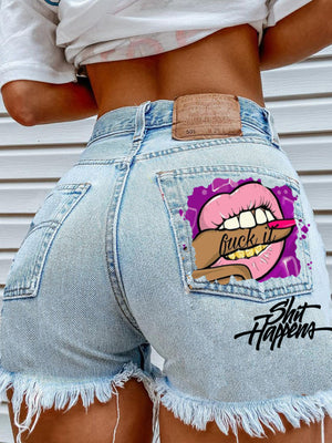 Open image in slideshow, F it, Sh!t Happens Short Shorts
